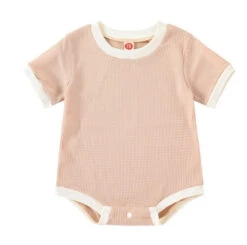 Lenox Waffle Bodysuit | Beige - Affordable Baby