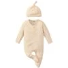 Waffle & Beanie Onesie Set | Sand - Affordable Baby -Trend Nest Store H43996f8659124fa0a53cd2cf860e6ea5q