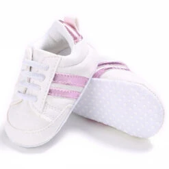 Stripe Kicks | Pink Stripes - Affordable Baby