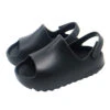 Velcro Slides | Black - Affordable Baby