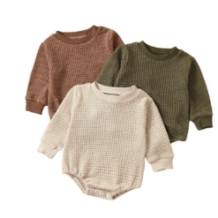 Waffle Zevi Rompers | 3 Colours - Affordable Baby