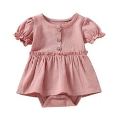 Annie Romper | Blush - Affordable Baby