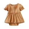 Annie Romper | Caramel - Affordable Baby