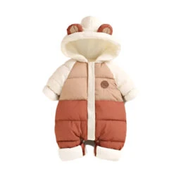 Two Tone Puffer Bear Onesie | 2 Colours - Affordable Baby -Trend Nest Store S0133261232aa45f69f2602f682a5d9cf2