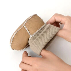 Slip On Winter Slippers | Tan Or Pink - Affordable Baby -Trend Nest Store S12647b00494f4e38b78e056c90d2ae163