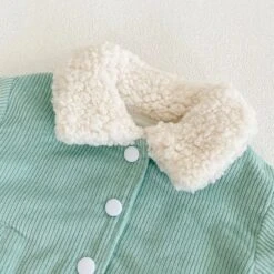 Mint Fluffy Collar Jacket - Affordable Baby -Trend Nest Store S1ea0c935354e4250a93df5d78930bd2bz
