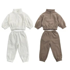 Zip Fluffy Tracksuits | 4 Colours - Affordable Baby -Trend Nest Store S298beb13a7b7472fadf663913b7df54cI