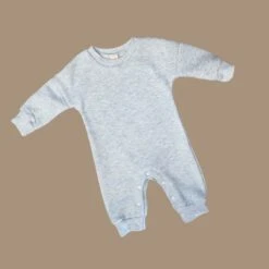 Chunky Fleece Romper | Grey Marle *CLEARANCE* - Affordable Baby -Trend Nest Store S2b05fdbd73094c24a781162ecd98088bp