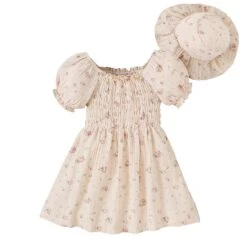 Summer Dress & Matching Hat - Affordable Baby