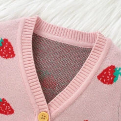 Strawberry Cardigan - Affordable Baby -Trend Nest Store S59311019124c45f99367fa4d483cbfafO