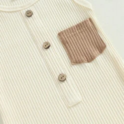 Ribbed Pocket Romper | 3 Colours - Affordable Baby -Trend Nest Store S5ab3162c707b4b36b11fcb715da94fa71