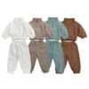 Zip Fluffy Tracksuits | 4 Colours - Affordable Baby -Trend Nest Store S5ad9f847496e4edcbbb4c533b05b0522D