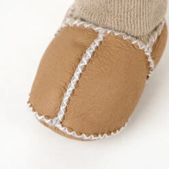 Slip On Winter Slippers | Tan Or Pink - Affordable Baby -Trend Nest Store S61d77ce3bd724149af257351a386d05c6