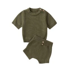 Knit Shorties Set | Forrest - Affordable Baby