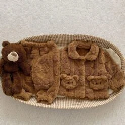 Fluffy Teddy 2 Piece Set | 3 Colours - Affordable Baby -Trend Nest Store S6655d7a7562d4ecd8163402a9030afc3t