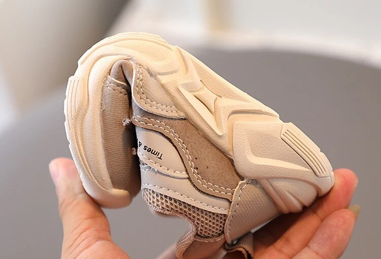 Chunky 3 Tone Sneakers | Brown - Affordable Baby 11 Chunky 3 Tone Sneakers | Brown - Affordable Baby - Image 9