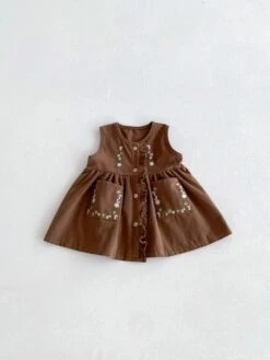 Ruby Button Dress | 2 Colours - Affordable Baby -Trend Nest Store S6b51c72cc10b4cb7809ae2c0c1012170U