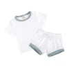 Emerson Set | White & Sage - Affordable Baby