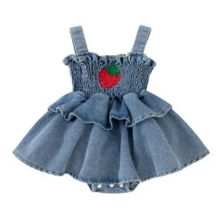 Strawberry Skirt Romper - Affordable Baby