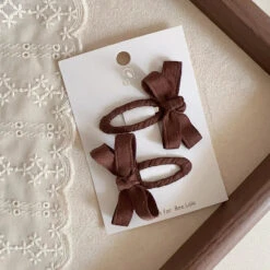 2pc Bow Hair Clip - Affordable Baby -Trend Nest Store S78f701f637894dabae703498b047e3b1S