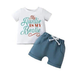 Blue And Red Auntie's Bestie Set - Affordable Baby