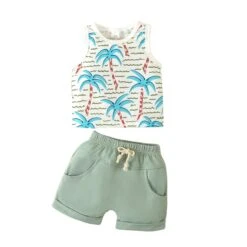 Summer Palms Tank Set - Affordable Baby