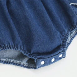 Denim Cross Romper & Hat - Affordable Baby -Trend Nest Store S9590ede57b494f498bc0afd75d1ef638n