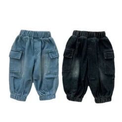 Cargo Jeans | 2 Colours - Affordable Baby