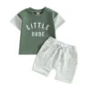 Little Dude Set | Green - Affordable Baby -Trend Nest Store Saaa7bd389001461c9d9ed994ae9b0d0d2