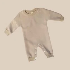 Chunky Fleece Romper | Latte *CLEARANCE* - Affordable Baby -Trend Nest Store Safde36efdf5a4f689ac0a3d81039165bt bb6174f9 b376 47a8 adf5 7c016a501f4f