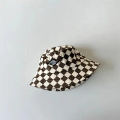 Checkered Bucket Hat | Multiple Colours - Affordable Baby -Trend Nest Store Sb193766909d74f3a9e9afcef55877767A