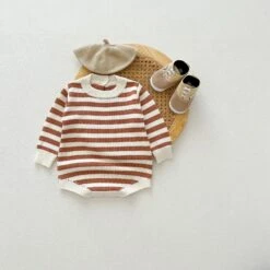 Bailey Striped Romper | 2 Colours - Affordable Baby -Trend Nest Store Sb1989381d06f48fdabbc3518a1aac3efq