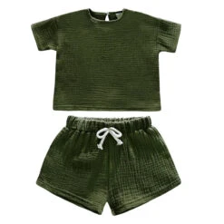 Blair Set | Green - Affordable Baby