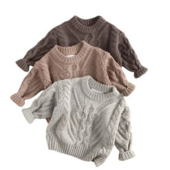 Cable Knit Jumper | 3 Colours - Affordable Baby