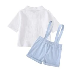 Baby Blue Formal Bowtie Set - Affordable Baby -Trend Nest Store Sbe29412798c2481f9e215b73764443c2B