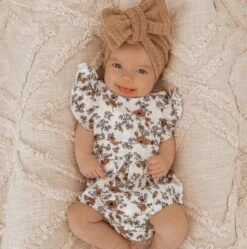 Indiana Floral Romper & Headwrap - Affordable Baby -Trend Nest Store Screenshot2022 05 23103920
