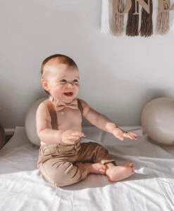 Bow Tie & Suspenders Set | Beige - Affordable Baby -Trend Nest Store Screenshot2022 07 29113441