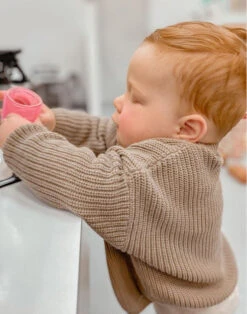 Cuddly Knit Sweater | Cement - Affordable Baby -Trend Nest Store Screenshot2022 08 03095025