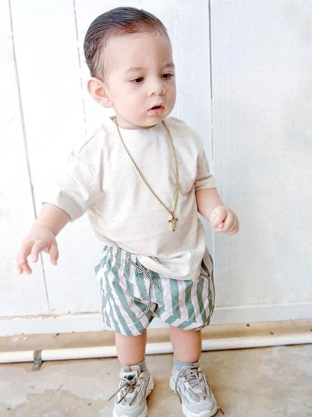 Chunky 3 Tone Sneakers | Brown - Affordable Baby 6 Chunky 3 Tone Sneakers | Brown - Affordable Baby - Image 4