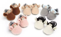 Teddy Bear Slippers | 5 Colours - Affordable Baby