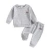 Rainbow Waffle Set | Grey - Affordable Baby
