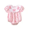 Teddy Bows Romper - Affordable Baby