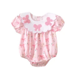 Teddy Bows Romper - Affordable Baby