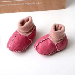 Slip On Winter Slippers | Tan Or Pink - Affordable Baby -Trend Nest Store Se3115174313247a4a74e71b001a9a2d91