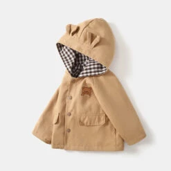 Caramel Plaid Coat - Affordable Baby -Trend Nest Store Se9494d0e5b764d1787bd13649191c952p