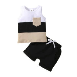 Pocket Tank Set | Latte - Affordable Baby