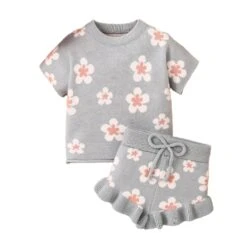 Flower Knit Set - Affordable Baby