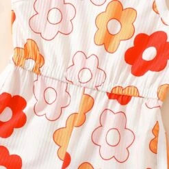 Retro Flowers Playsuit - Affordable Baby -Trend Nest Store Sf6d644b40f0248d6833c738982a0be6dQ