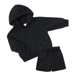Shorts Tracksuit Set | Black - Affordable Baby