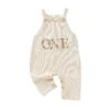One Birthday Knit Romper | Sand - Affordable Baby -Trend Nest Store Sfd36a8795d5c4a90a85e806bdab64f53c